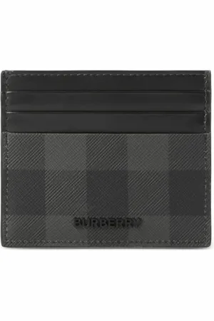Burberry Tarjetero con placa del logo