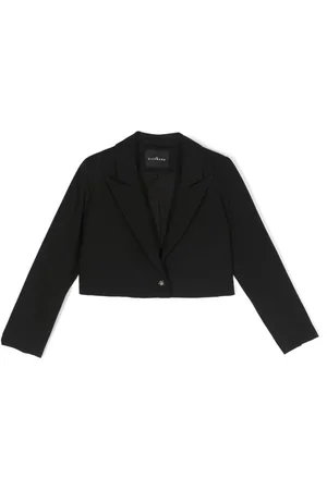John Richmond Blazer corto con detalles del logo