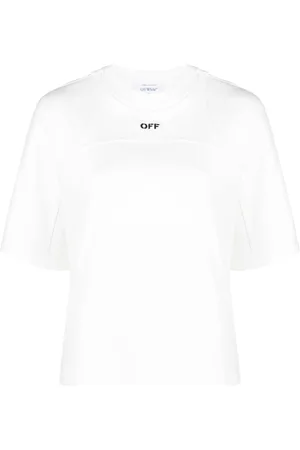 OFF-WHITE Playera con logo estampado