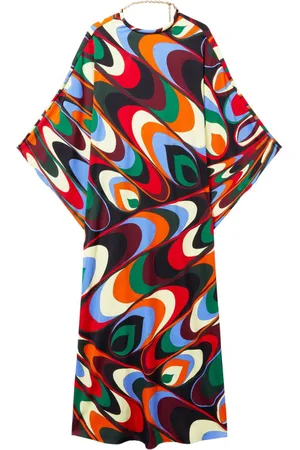 Puccini Vestido largo con espalda descubierta