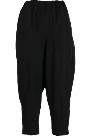 Comme des Garçons Pantalones capri con pretina elástica