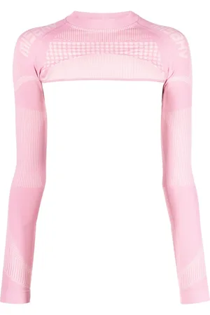 MISBHV Playera manga larga con logo estampado