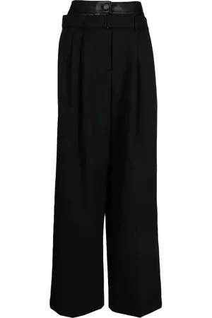 JUUN.J Pantalones anchos con doble capa