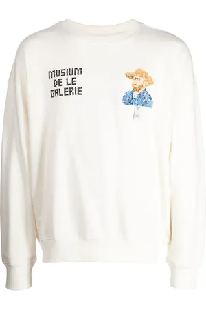 Musium Div. Sudadera con logo bordado