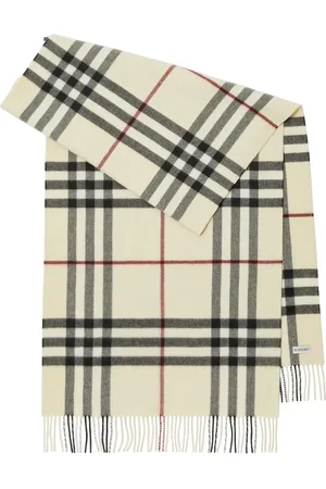Burberry Mascada de cachemira con cuadros estampados
