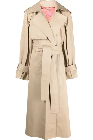 Victoria Beckham Gabardina con detalle de pliegues