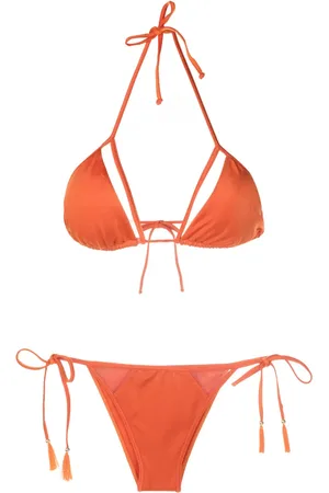 Brigitte Bikini estilo triángulo con aberturas