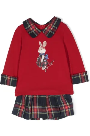 Lapin House Shorts y suéter con conejo estampado