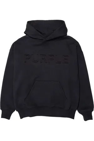 Purple Brand Hoodie con logo en relieve