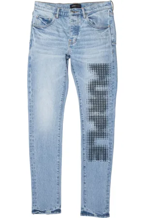 Purple Brand Jeans Halftone Wordmark