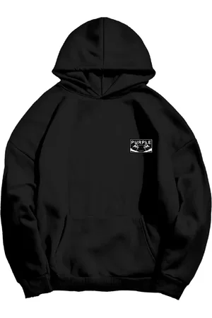 Purple Brand Hoodie con estampado floral