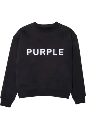 Purple Brand Sudadera con logo bordado