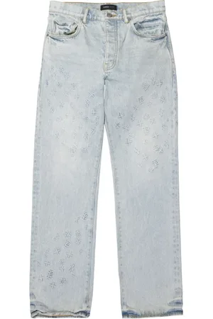 Purple Brand Jeans P011con monograma en relieve