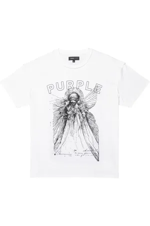 Purple Brand Playera con estampado gráfico