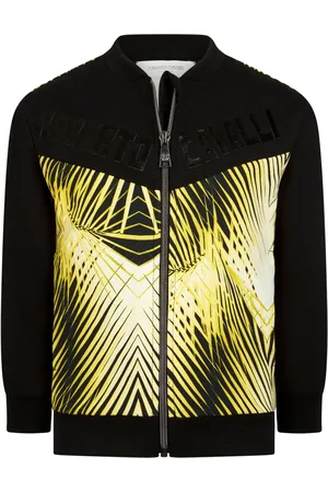 Roberto Cavalli Sudadera con parche del logo