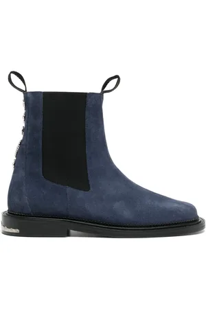 TOGA VIRILIS Botines de gamuza con apliques
