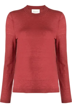 BONPOINT Top tejido de cachemira con cuello redondo