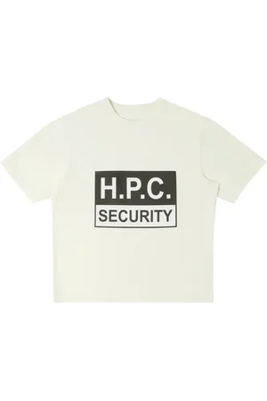 Heron Preston Playera Security con logo estampado