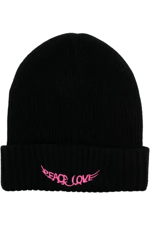 Zadig & Voltaire Gorro con eslogan bordado