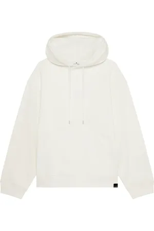 Courrèges Hoodie con eslogan bordado