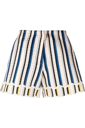 GEMY MAALOUF Bermudas con estampado de rayas