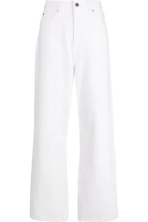 WARDROBE.NYC Jeans rectos con tiro bajo