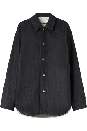 Jil Sander Camisa de mezclilla manga larga
