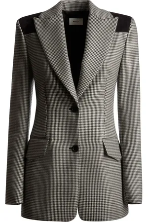 Bally Blazer con motivo pied de poule y botones