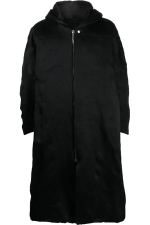 Rick Owens Abrigo con capucha y cierre