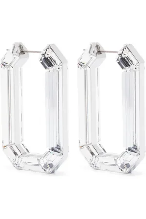 Swarovski Aretes Lucent con acabado pulido