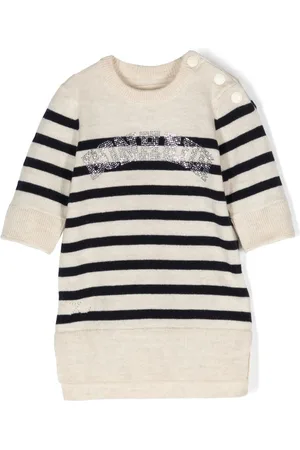 Zadig & Voltaire Vestido tejido con motivo de rayas