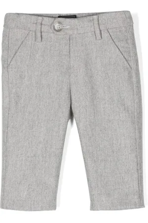 FAY Pantalones rectos con efecto melange