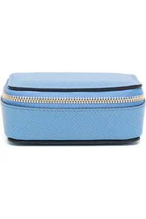SMYTHSON Cartera con motivo de cuadros