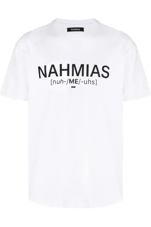 Nahmias Playera con logo estampado