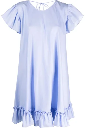 PNK Vestido corto con volantes