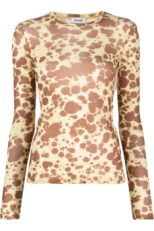Nanushka Playera con estampado tie-dye