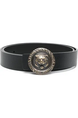 Roberto Cavalli Cinturón con hebilla Tiger Head