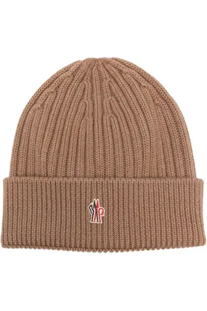 Moncler Gorro con parche del logo