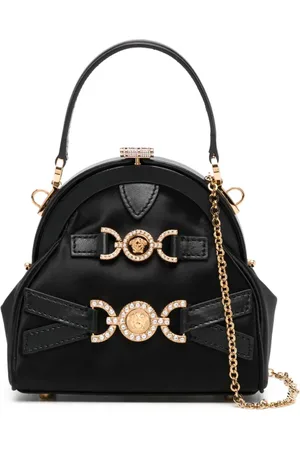 VERSACE Tote satinado Medusa 