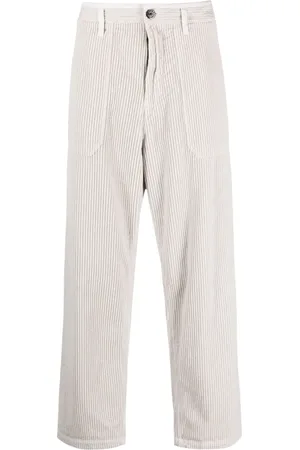 Stone Island Pantalones de pana anchos