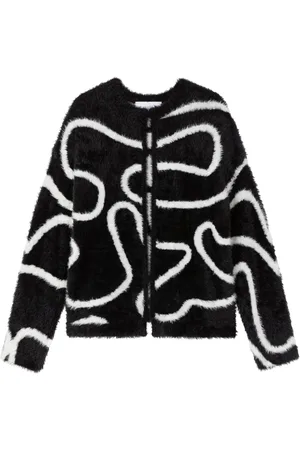 AZ FACTORY Cárdigan tejido de intarsia
