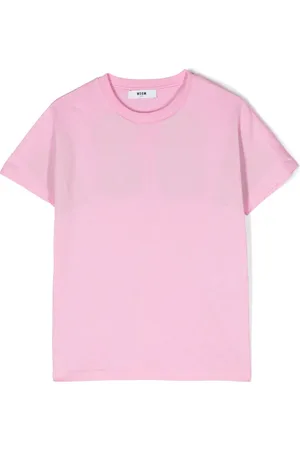 Msgm Playera con logo estampado