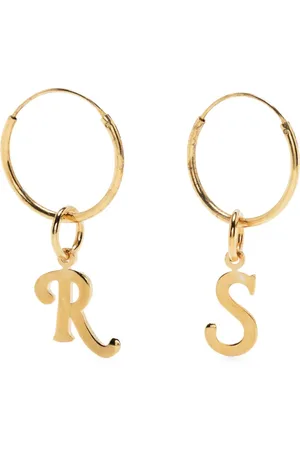 RAF SIMONS Arracadas con logo