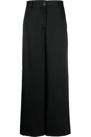Jil Sander Pantalones anchos con tiro alto