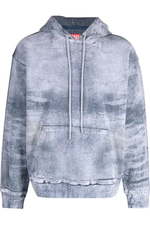 Diesel Hoodie estampado tie-dye