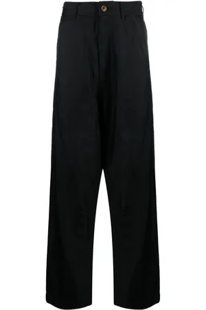 Comme des Garçons Pantalones drop crotch con tiro alto
