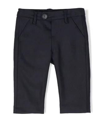 FAY Pantalones chinos texturizados con tiro medio