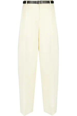 Jil Sander Pantalones con tiro alto