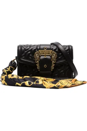 VERSACE Bolsa de hombro con detalle de mascada