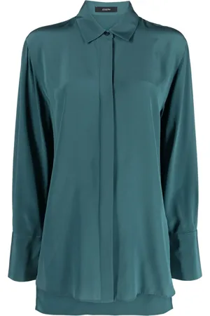 Joseph Blusa de crepé de seda